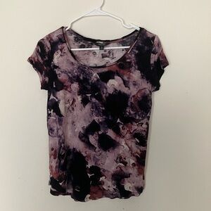 Vera Wang Tie Dye Blouse Top